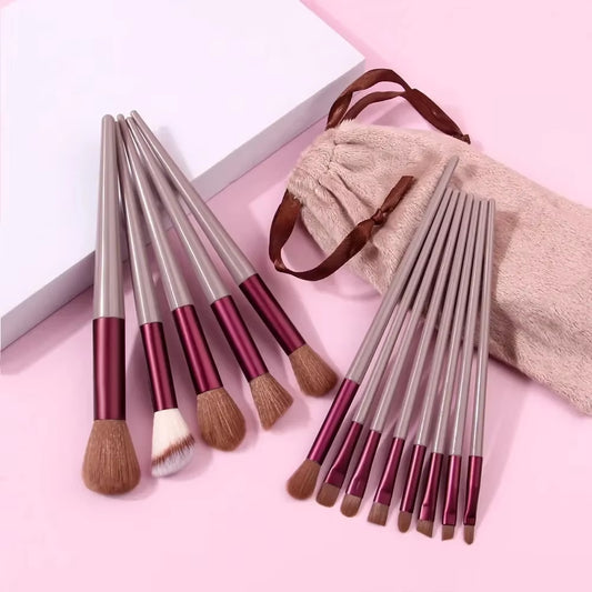 13Pcs Makeup Brushes Professional Makeup Kit Makeup Set Box Makeup Brushes Makeup Brush Set Concealer Brush Makeup Brush